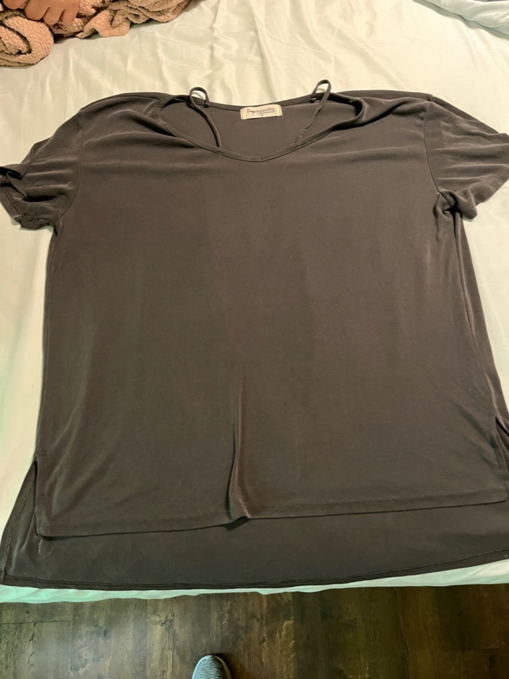 Impressions Ladies Short Sleeve Shirt - Size M